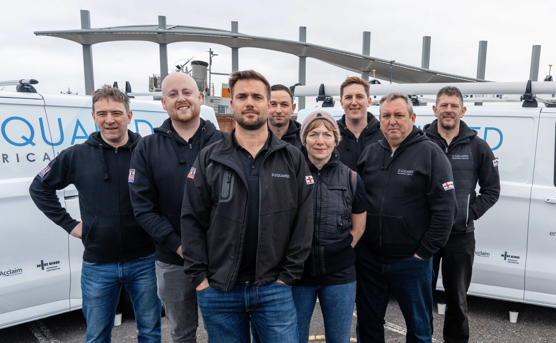 D Squared management team. 